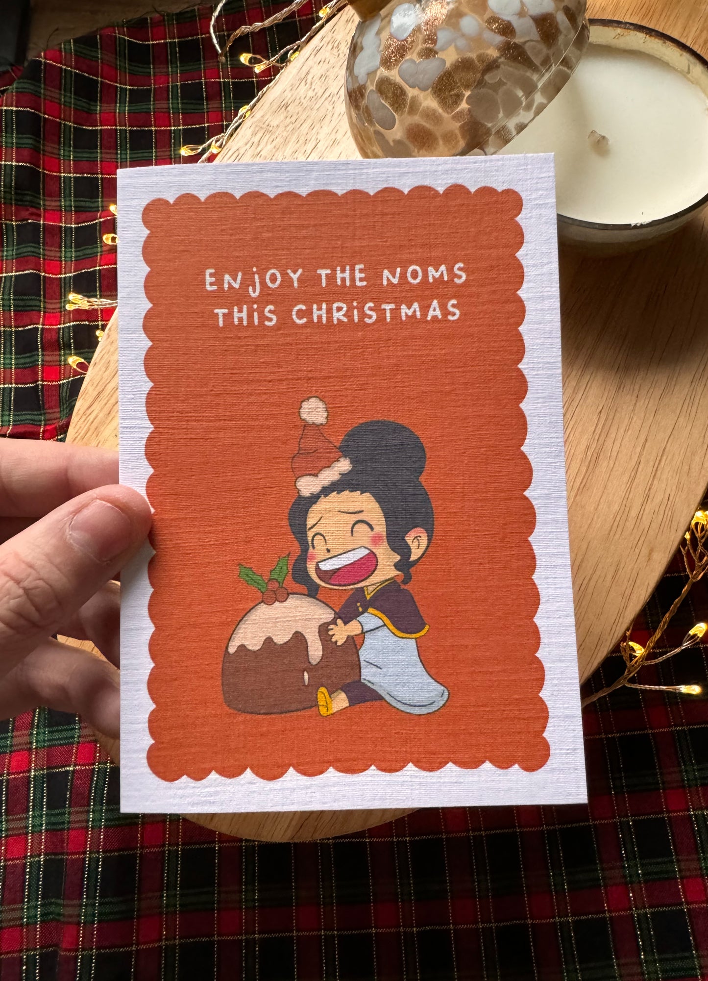 Enjoy the Noms This Christmas – Black Clover Christmas Card