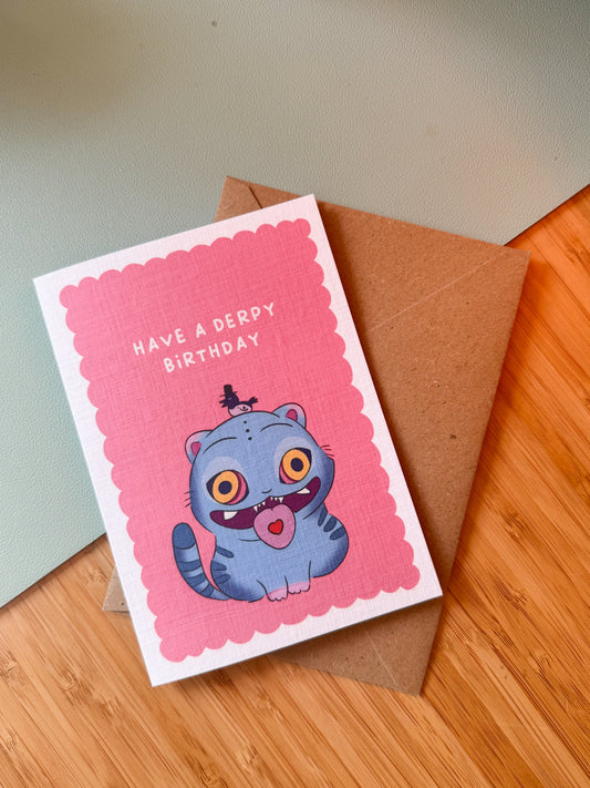 Have a Derpy Birthday! - K-Pop Demon Hunters Birthday Card