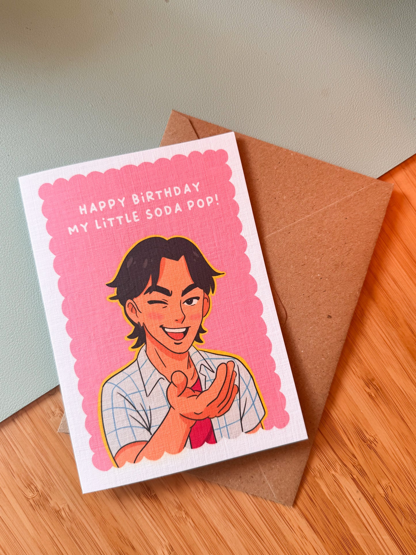Happy Birthday, My Little Soda Pop! - K-Pop Demon Hunters Birthday Card - Jinu Saja