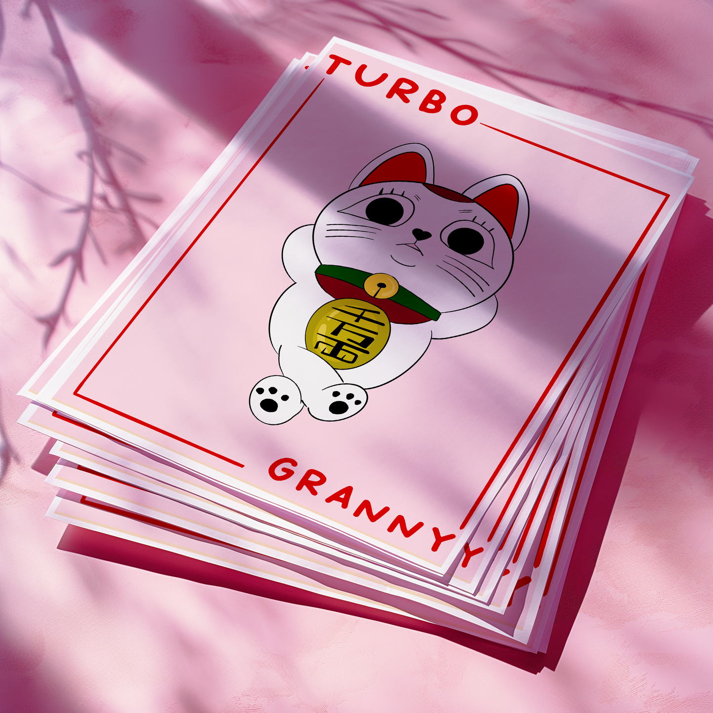 Little Bu Art Print - "Turbo Granny" | Dandadan Anime Character | Japanese Manga Wall Art