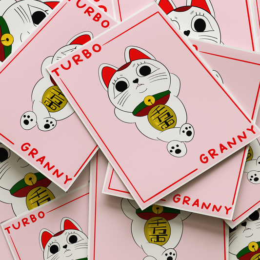 Little Bu Art Print - "Turbo Granny" | Dandadan Anime Character | Japanese Manga Wall Art