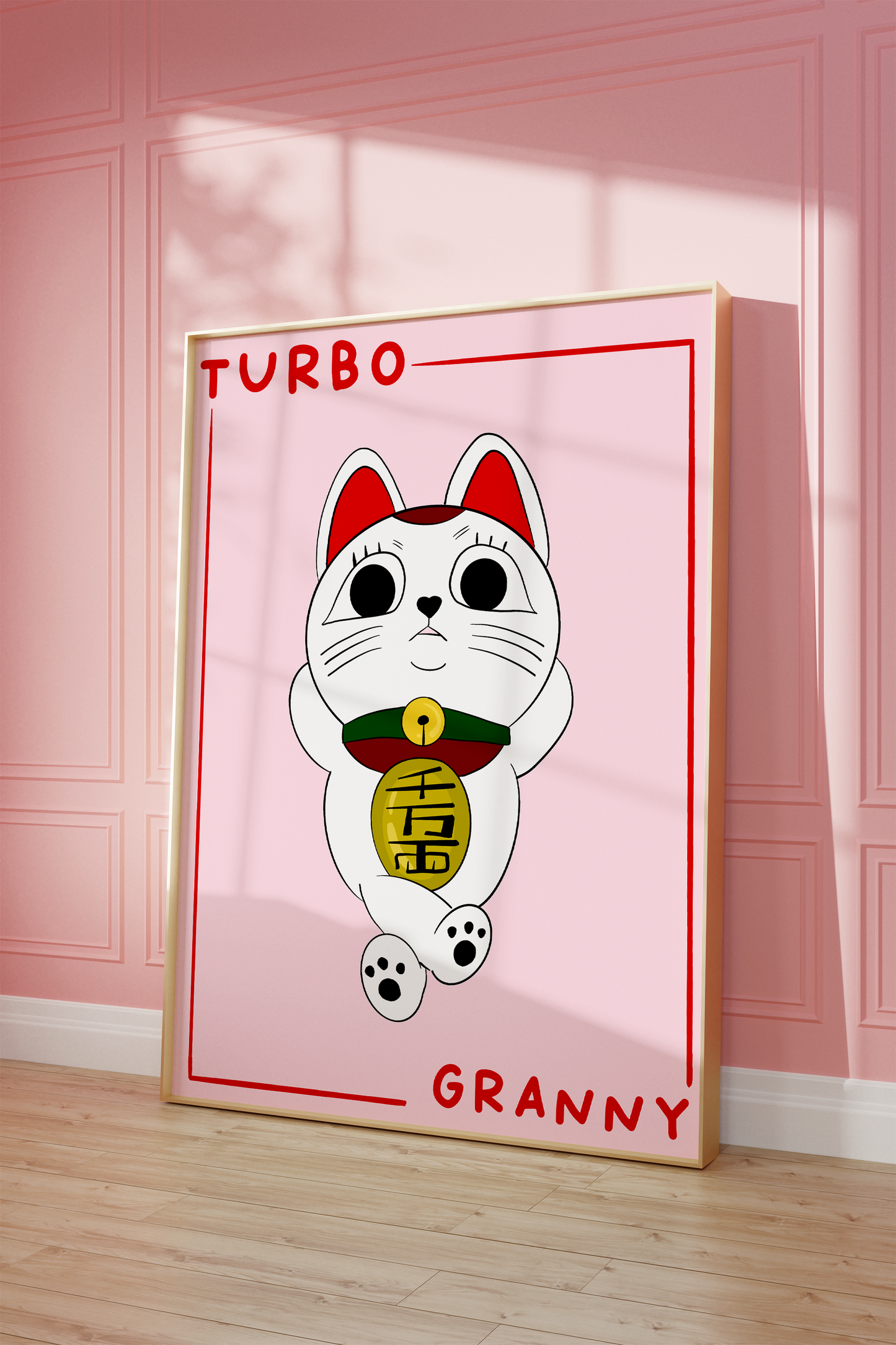 Little Bu Art Print - "Turbo Granny" | Dandadan Anime Character | Japanese Manga Wall Art