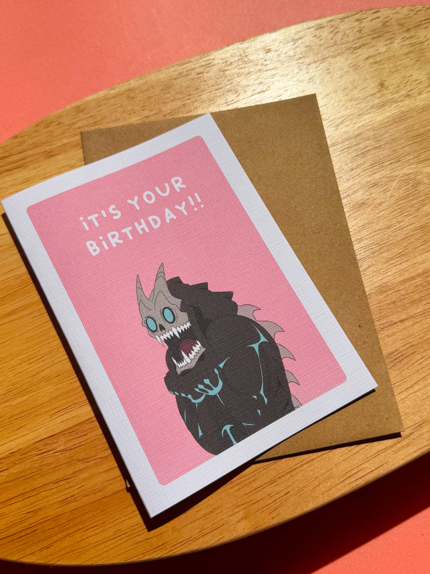 "It's Your Birthday!!" - Kaiju Number 8 Inspired Greeting Card