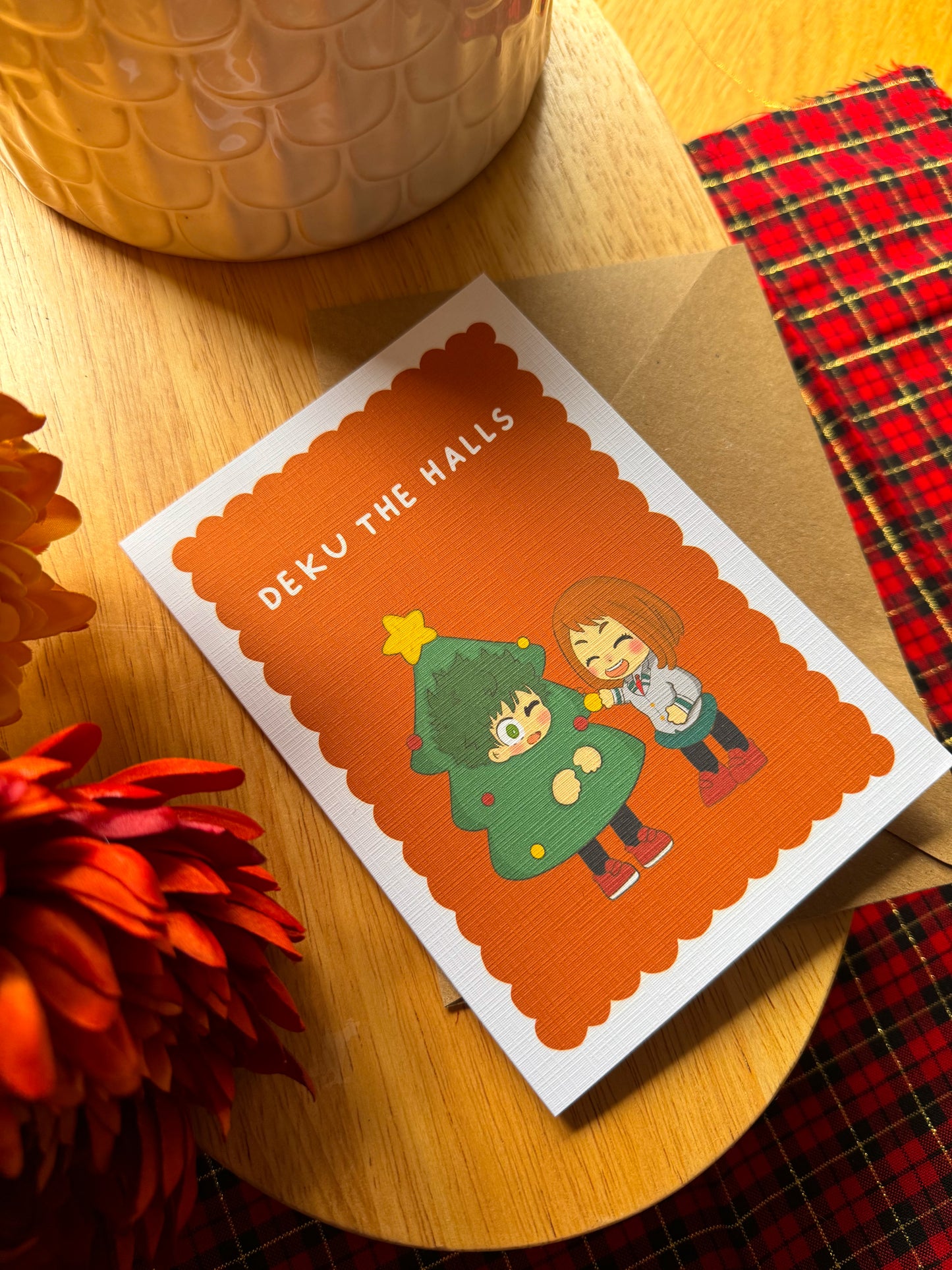 Deku the Halls – My Hero Academia Christmas Card