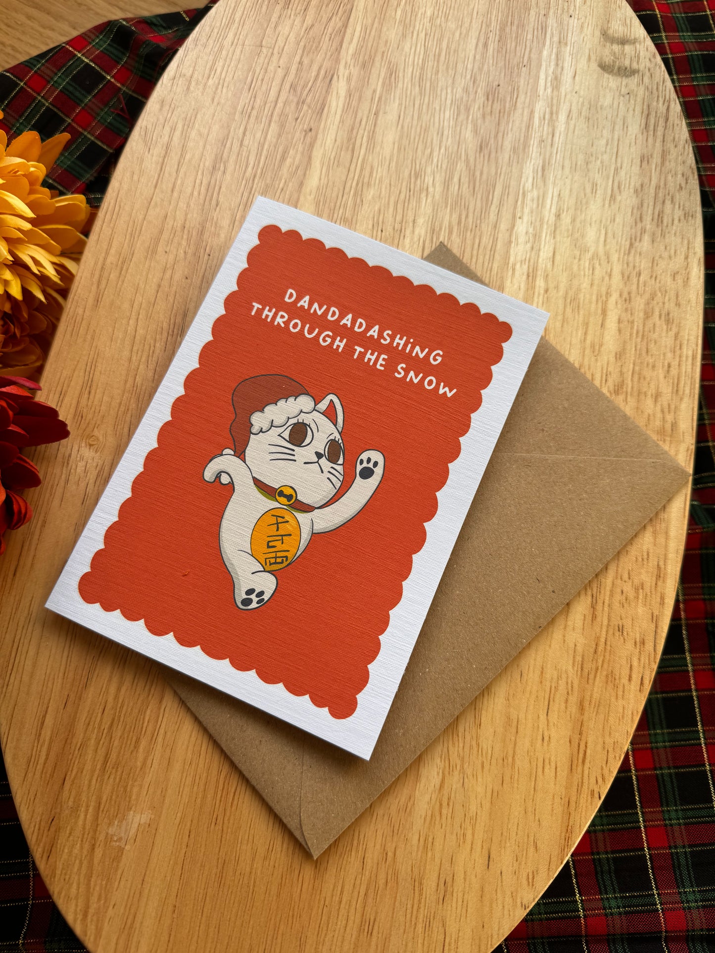 Dandadashing Through the Snow – Dandadan Christmas Card