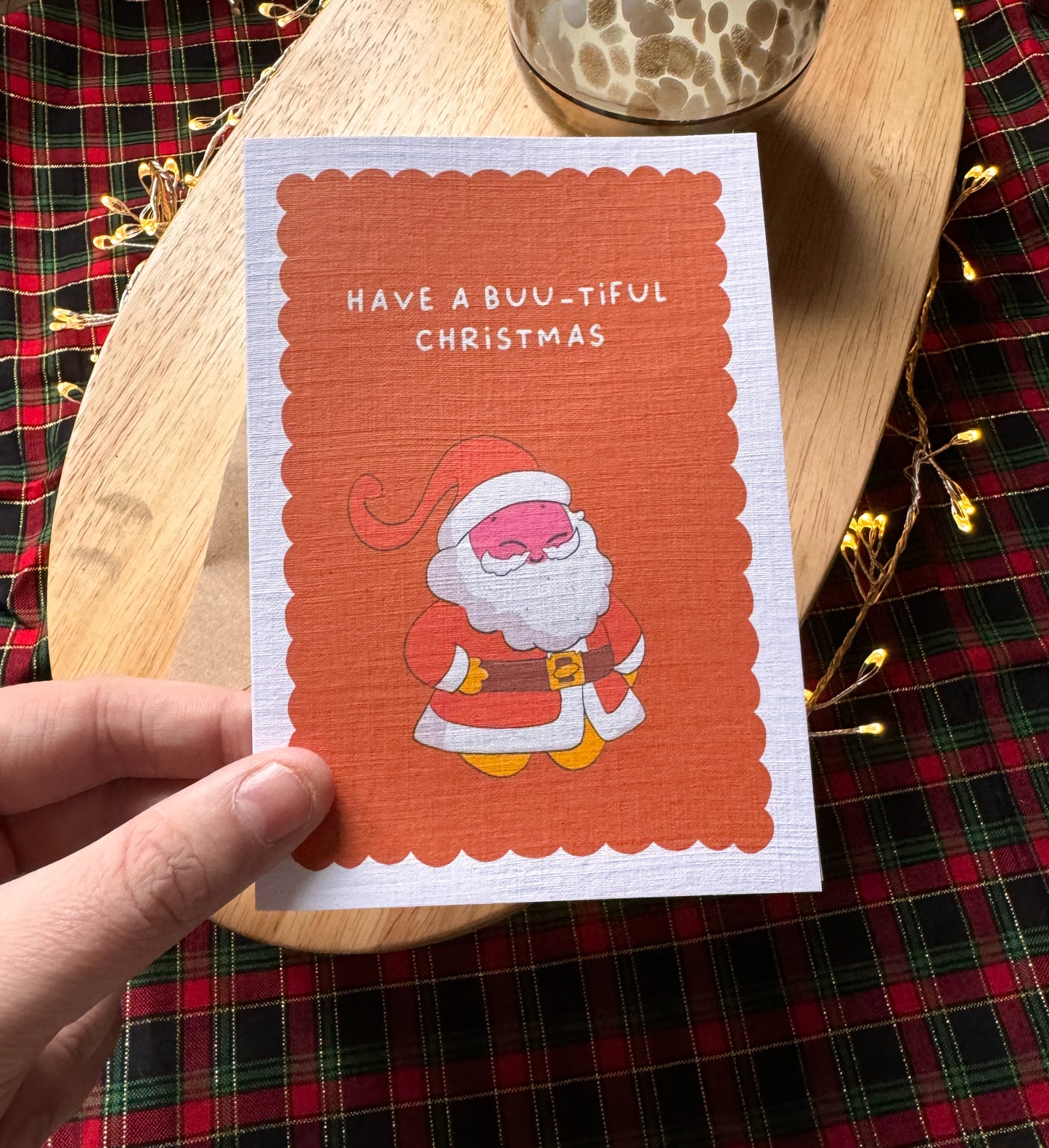 Have a Buu-tiful Christmas – Majin Buu Christmas Card