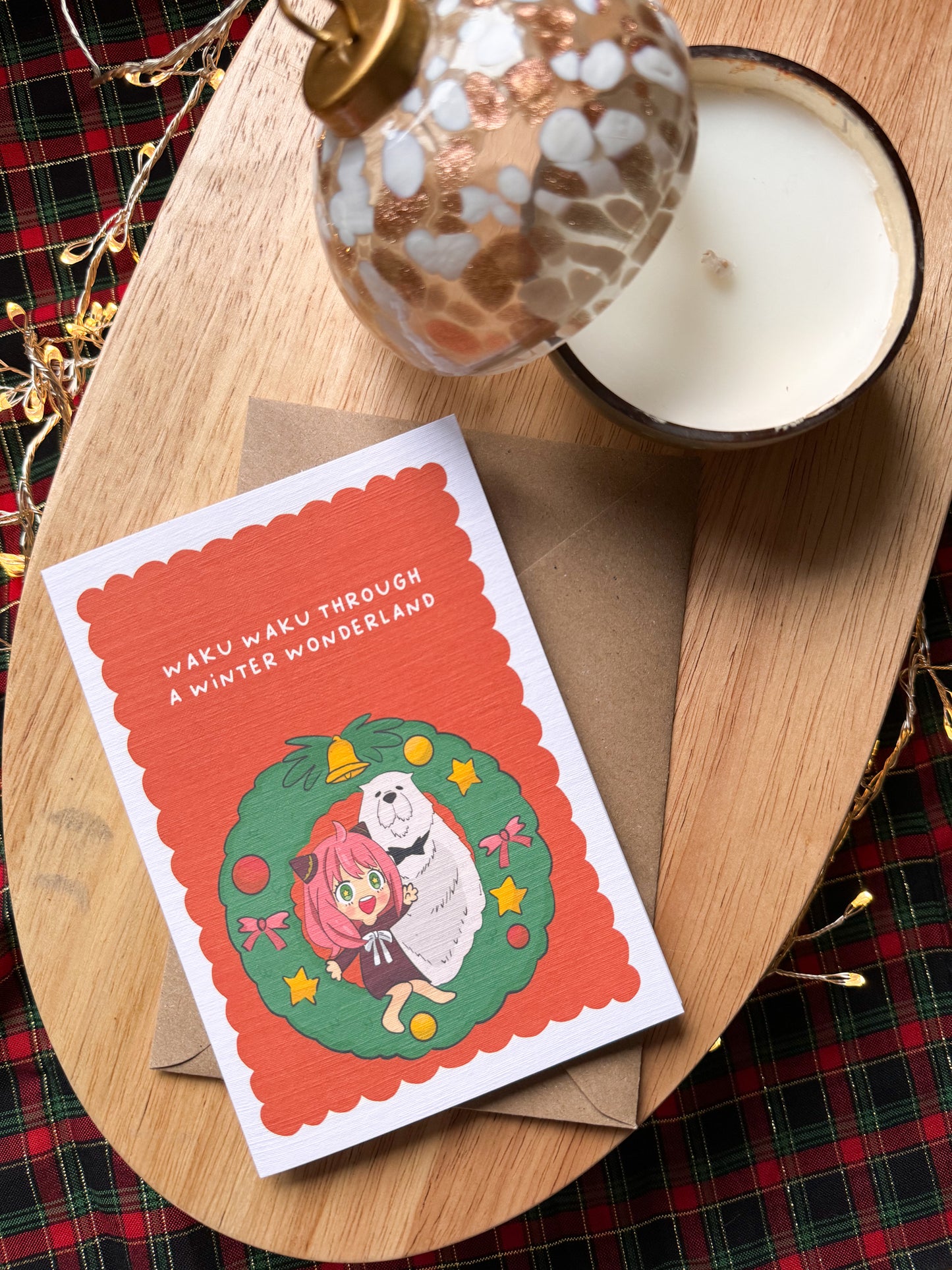 Waku Waku Through a Winter Wonderland – Spy x Family Christmas Card