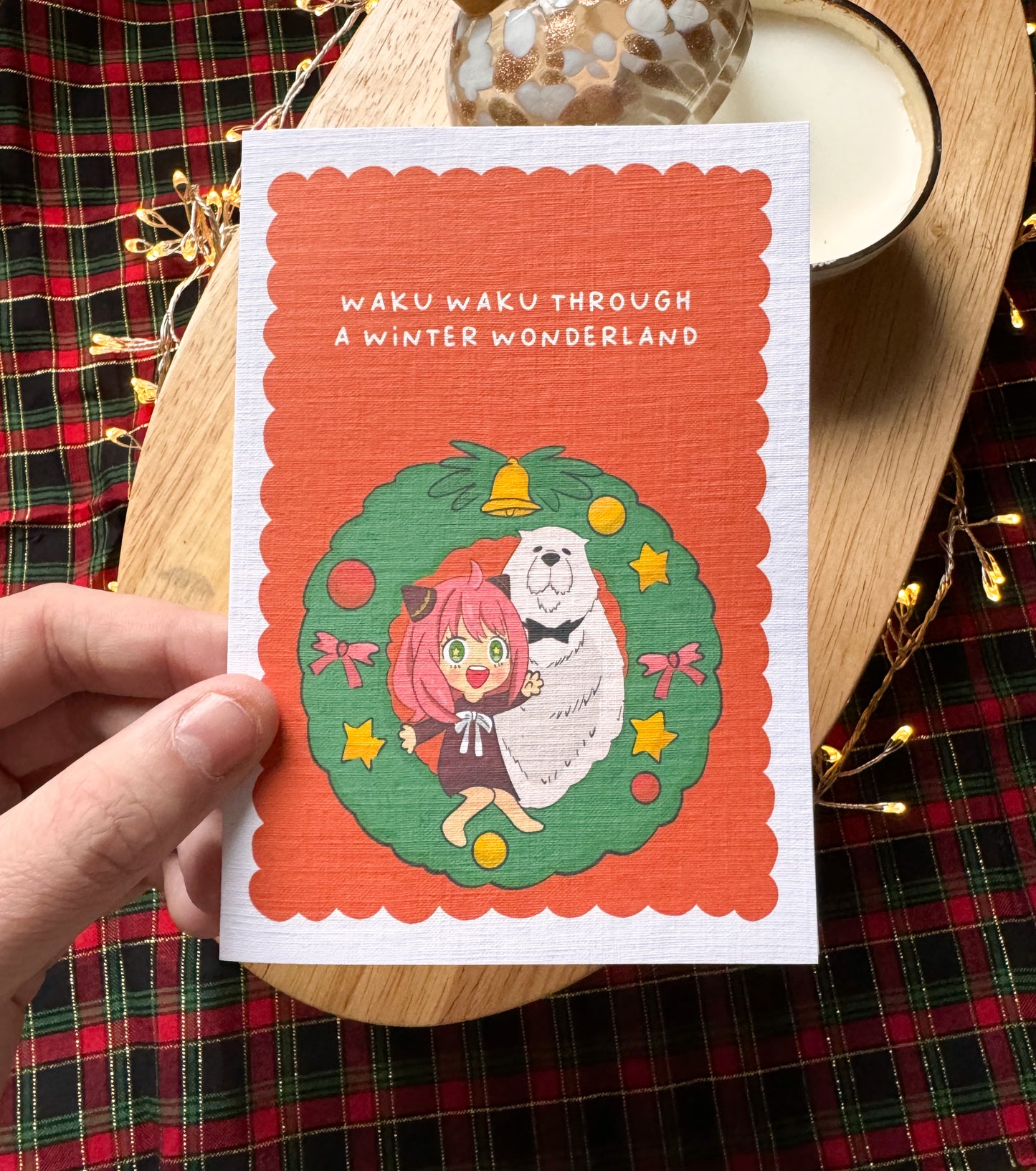 Waku Waku Through a Winter Wonderland – Spy x Family Christmas Card