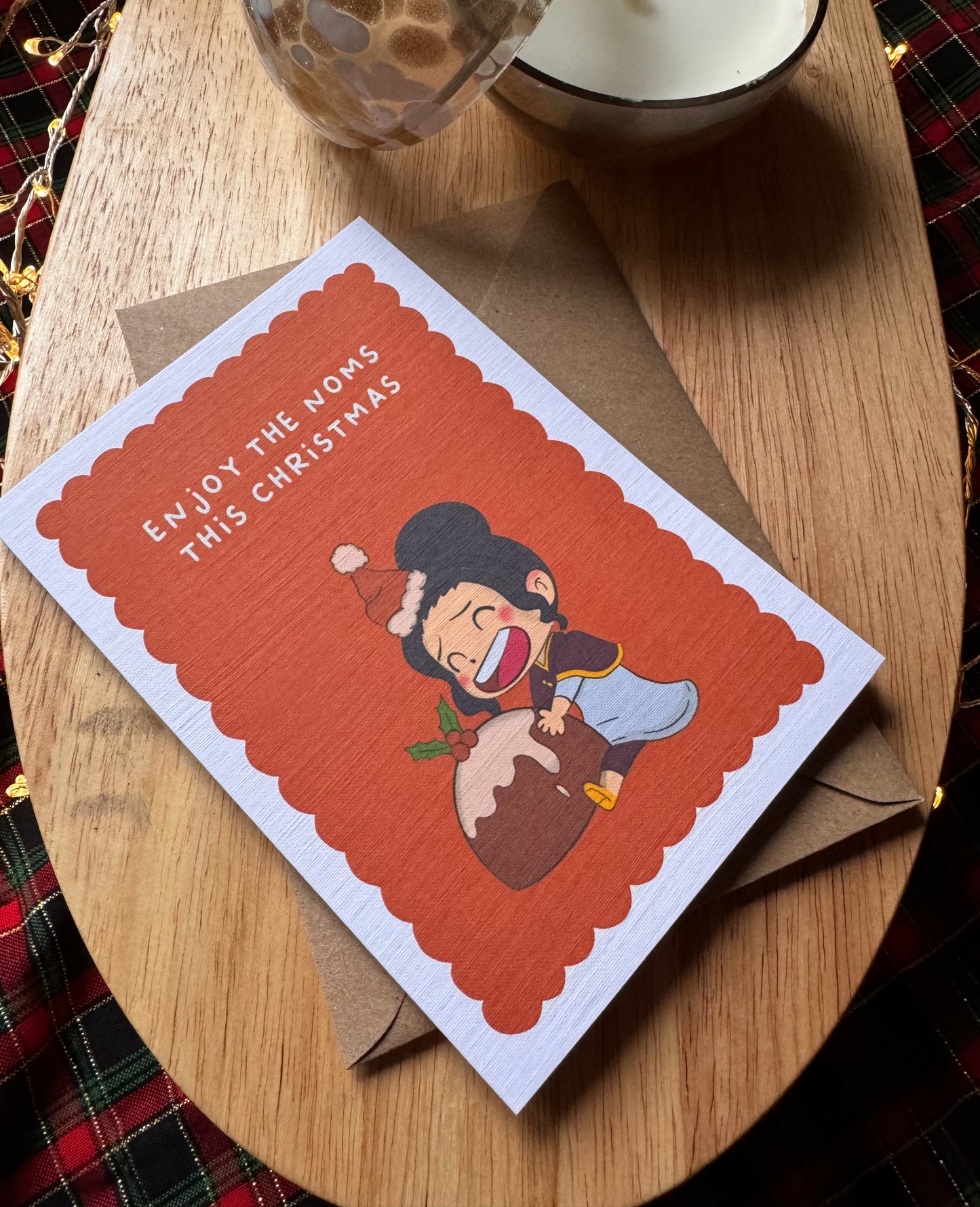 Enjoy the Noms This Christmas – Black Clover Christmas Card